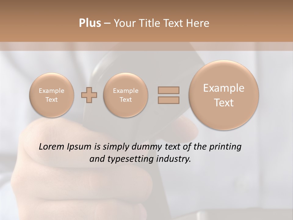 Conversation Secretary Place PowerPoint Template