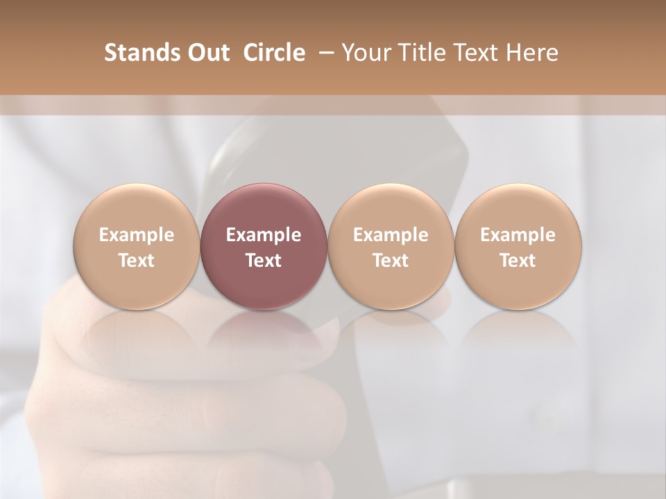 Conversation Secretary Place PowerPoint Template