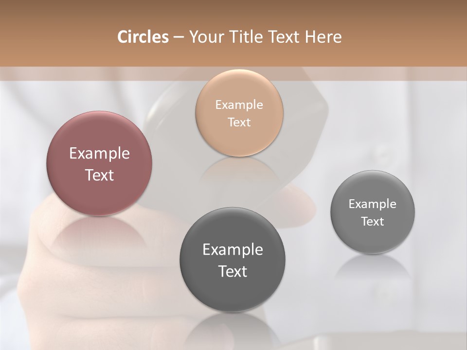 Conversation Secretary Place PowerPoint Template