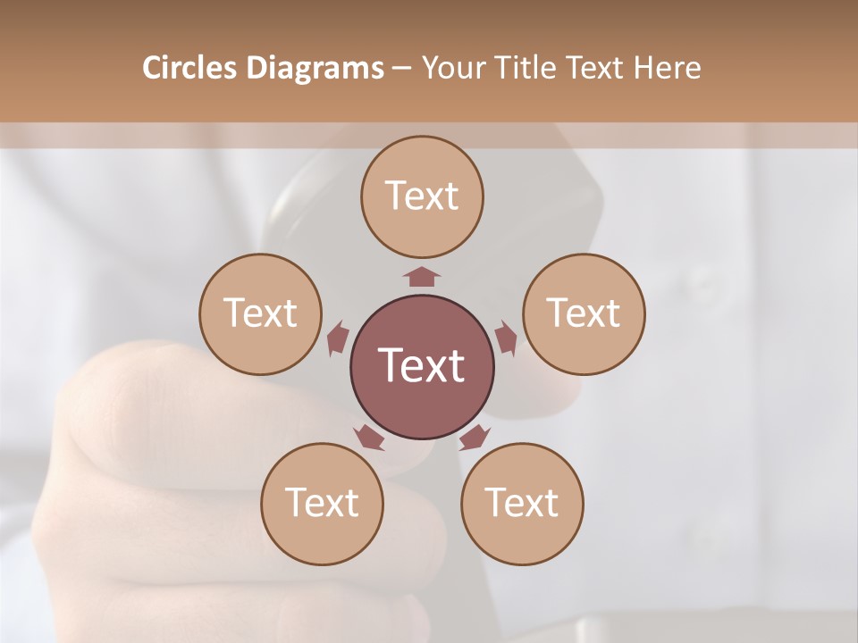 Conversation Secretary Place PowerPoint Template