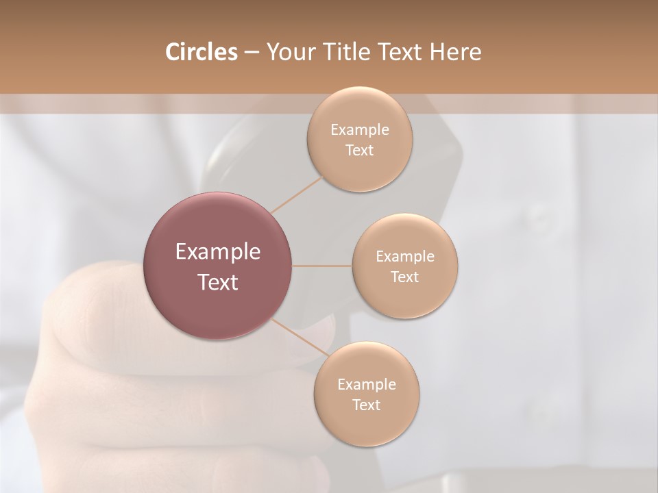 Conversation Secretary Place PowerPoint Template
