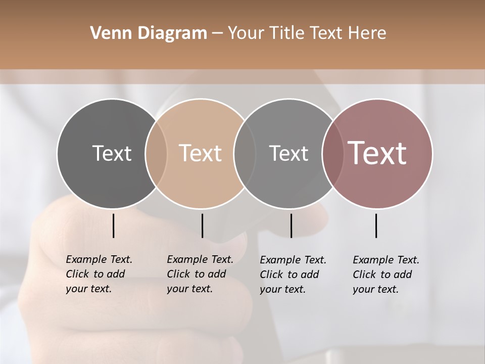 Conversation Secretary Place PowerPoint Template