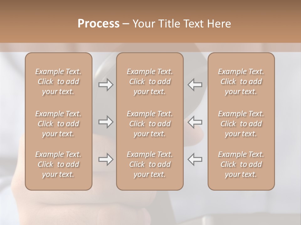 Conversation Secretary Place PowerPoint Template
