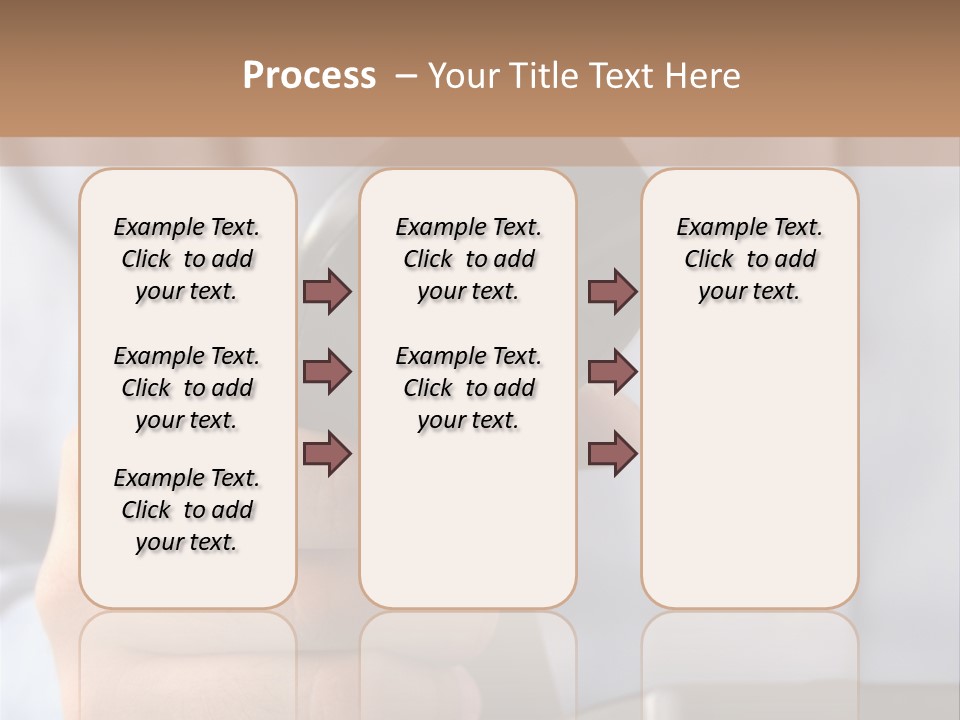 Conversation Secretary Place PowerPoint Template