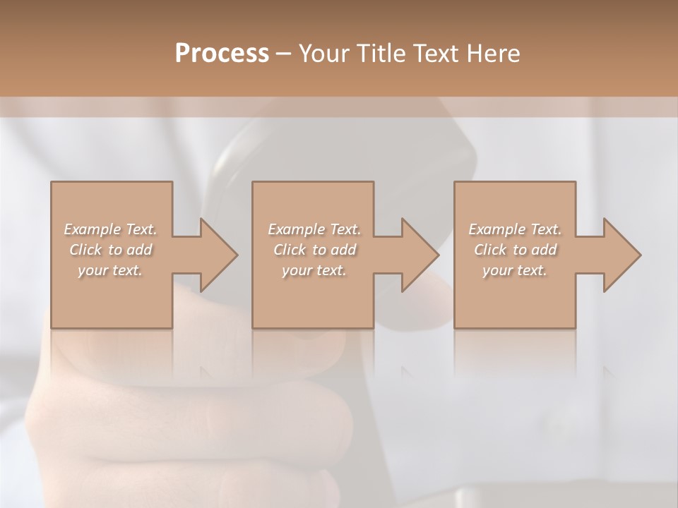 Conversation Secretary Place PowerPoint Template