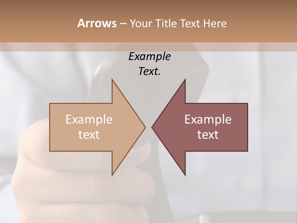 Conversation Secretary Place PowerPoint Template
