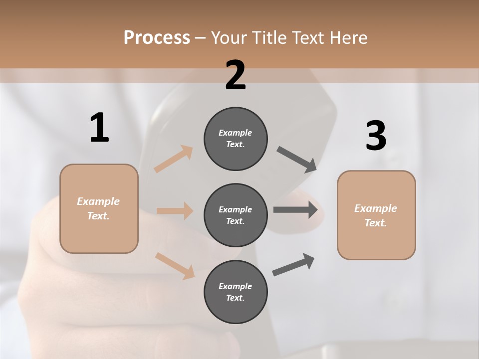 Conversation Secretary Place PowerPoint Template