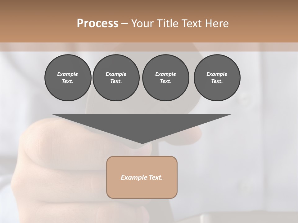 Conversation Secretary Place PowerPoint Template