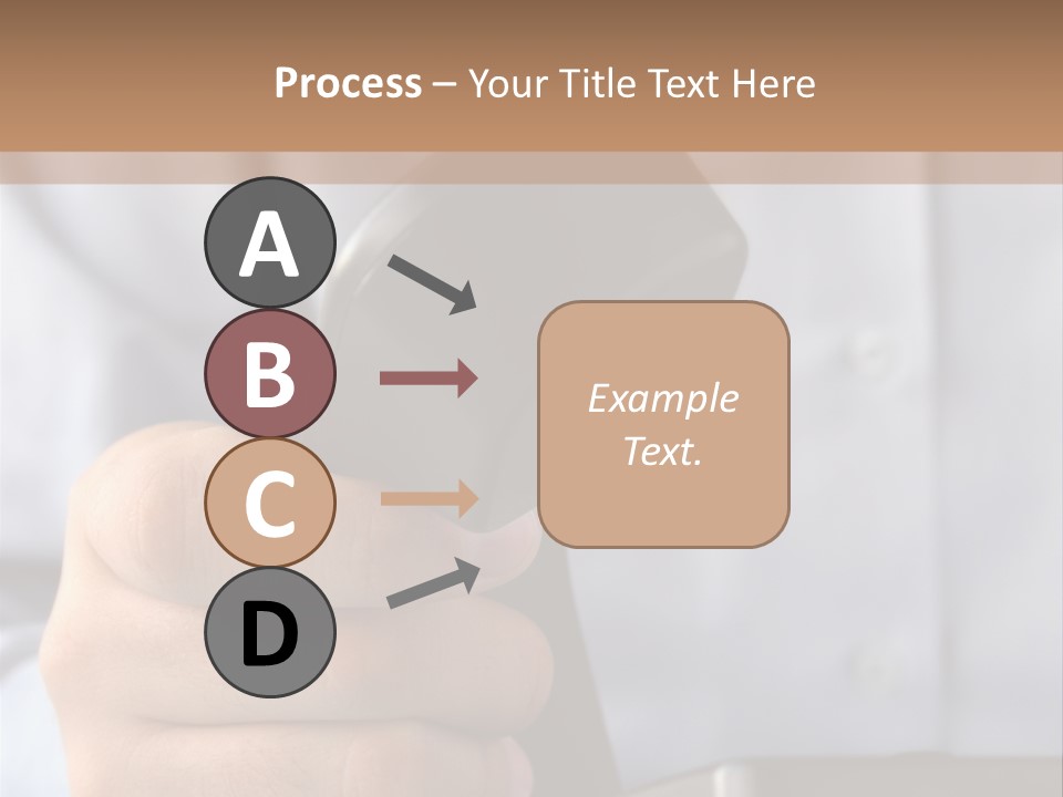 Conversation Secretary Place PowerPoint Template
