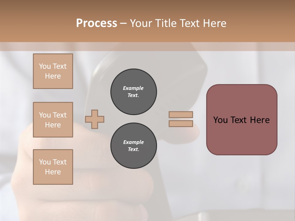 Conversation Secretary Place PowerPoint Template