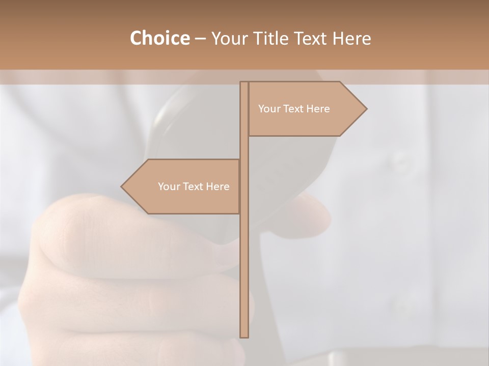 Conversation Secretary Place PowerPoint Template