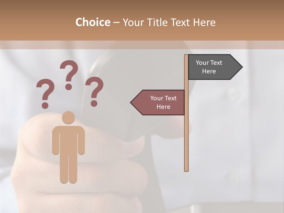 Conversation Secretary Place PowerPoint Template