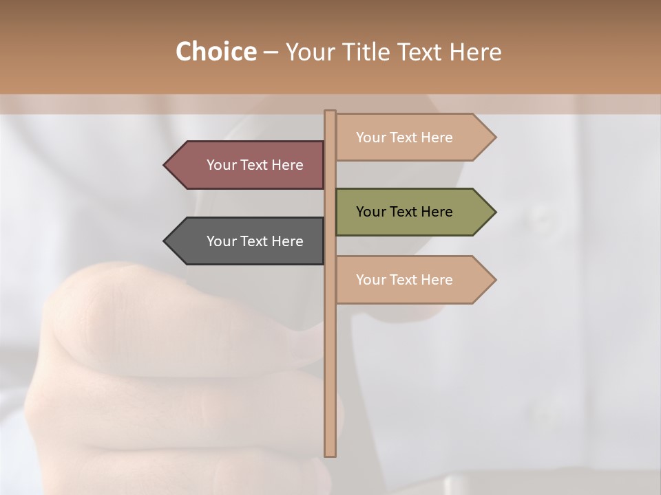 Conversation Secretary Place PowerPoint Template