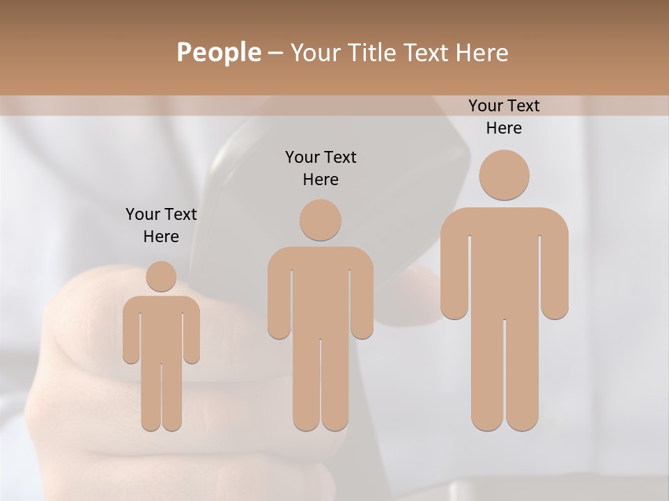 Conversation Secretary Place PowerPoint Template