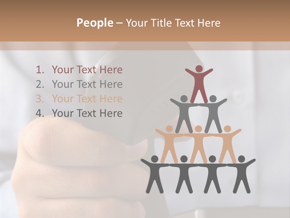 Conversation Secretary Place PowerPoint Template