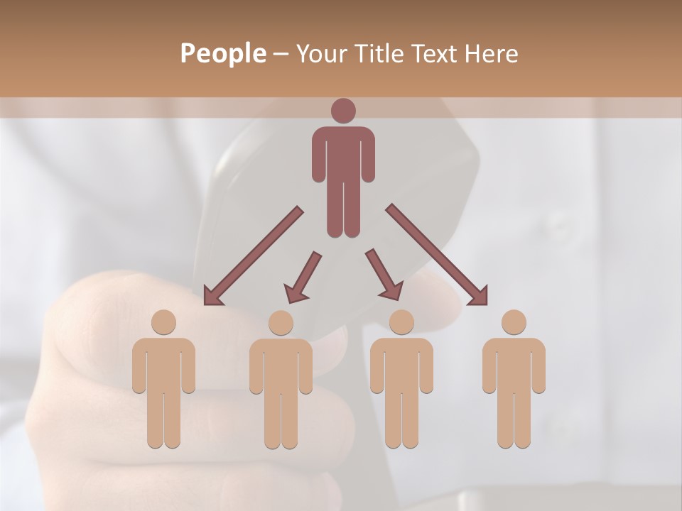 Conversation Secretary Place PowerPoint Template