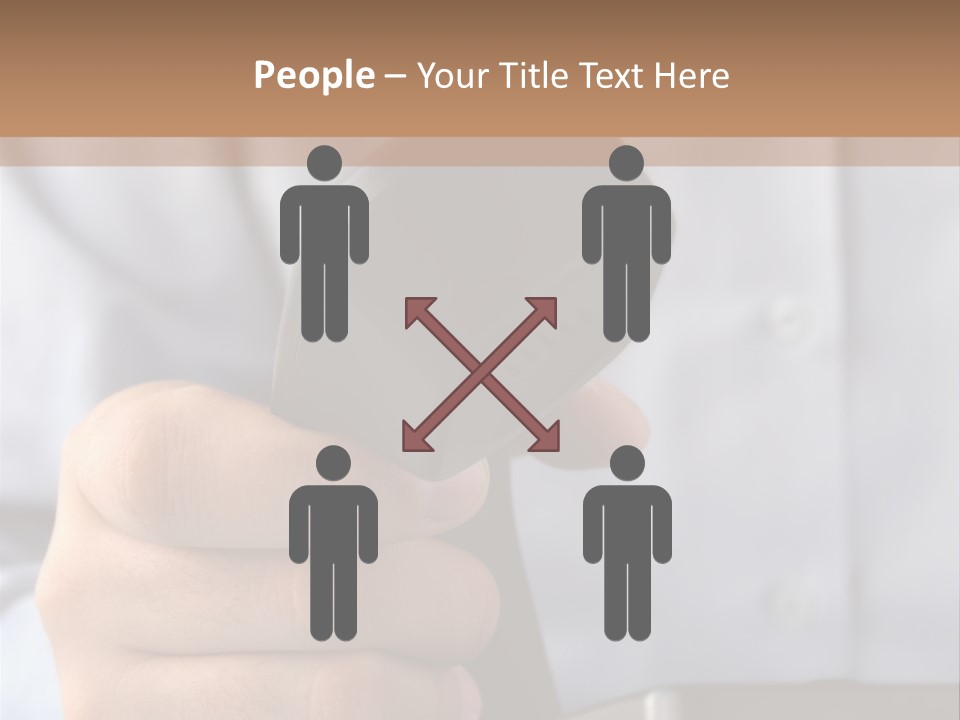 Conversation Secretary Place PowerPoint Template