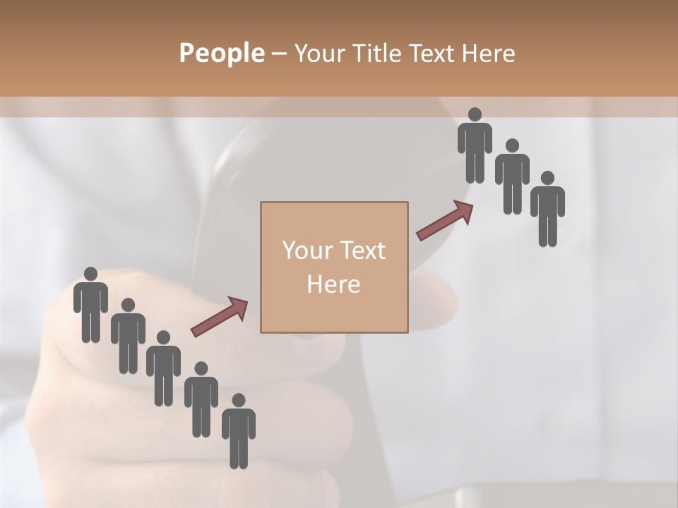 Conversation Secretary Place PowerPoint Template