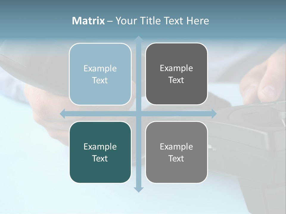Black Communicate Concept PowerPoint Template
