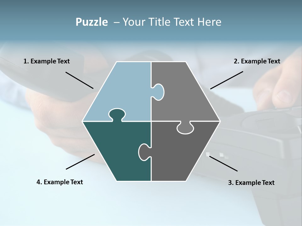 Black Communicate Concept PowerPoint Template