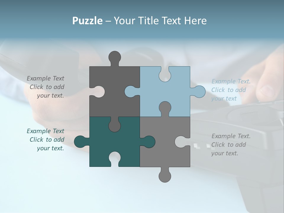 Black Communicate Concept PowerPoint Template