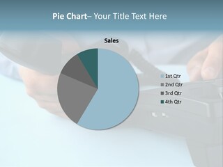 Black Communicate Concept PowerPoint Template