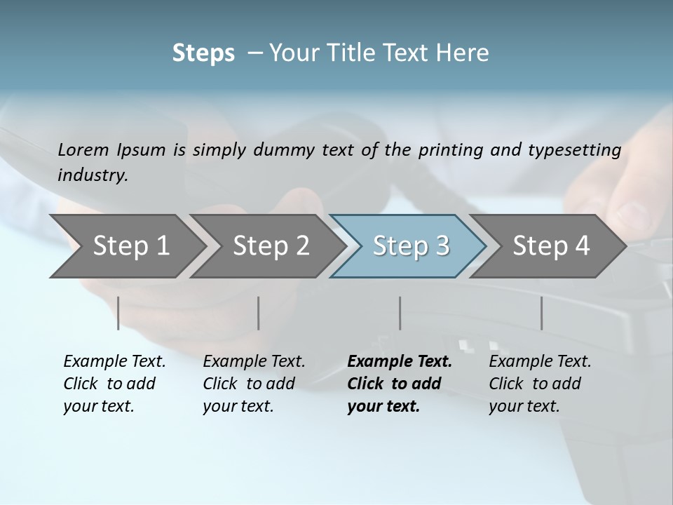 Black Communicate Concept PowerPoint Template