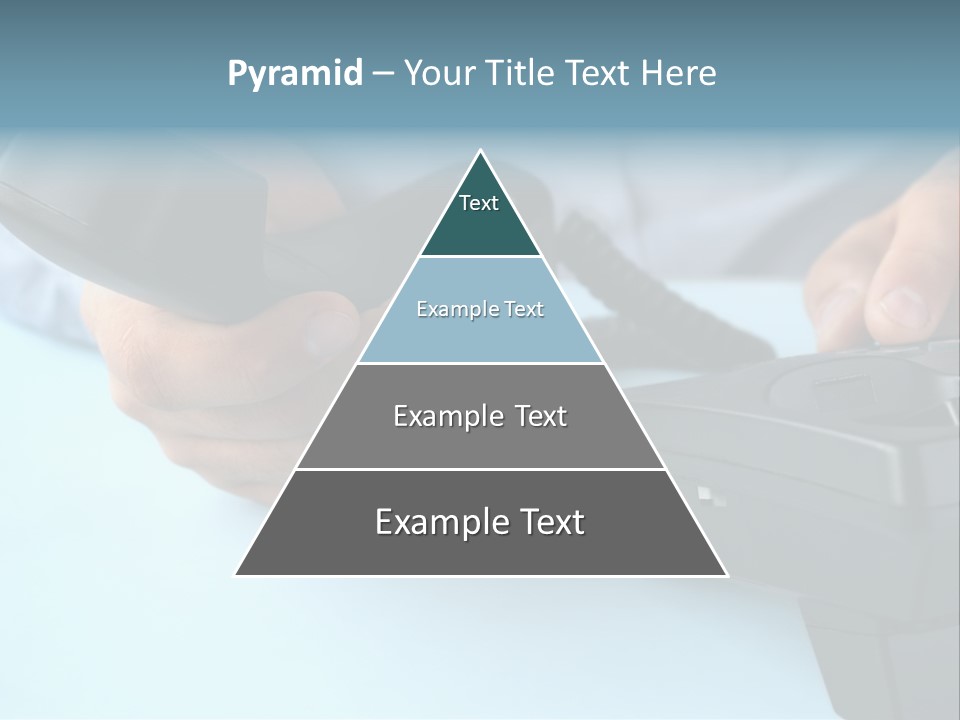 Black Communicate Concept PowerPoint Template
