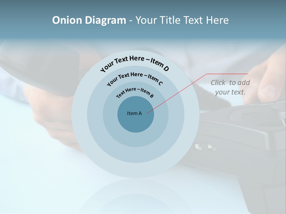 Black Communicate Concept PowerPoint Template
