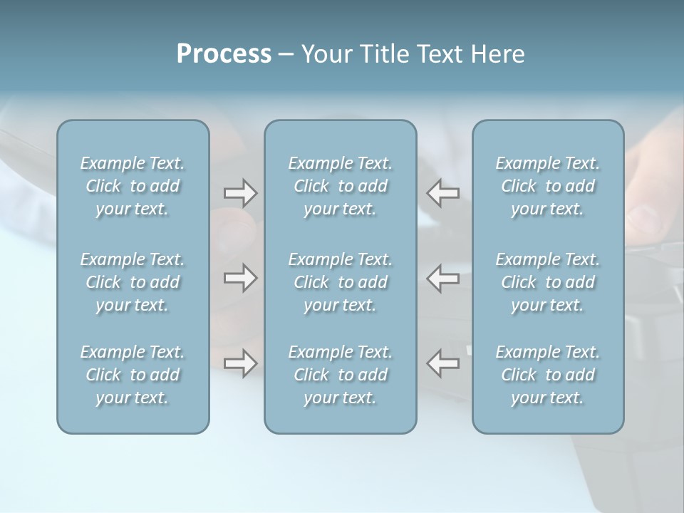 Black Communicate Concept PowerPoint Template