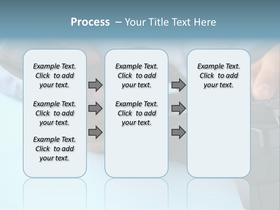 Black Communicate Concept PowerPoint Template