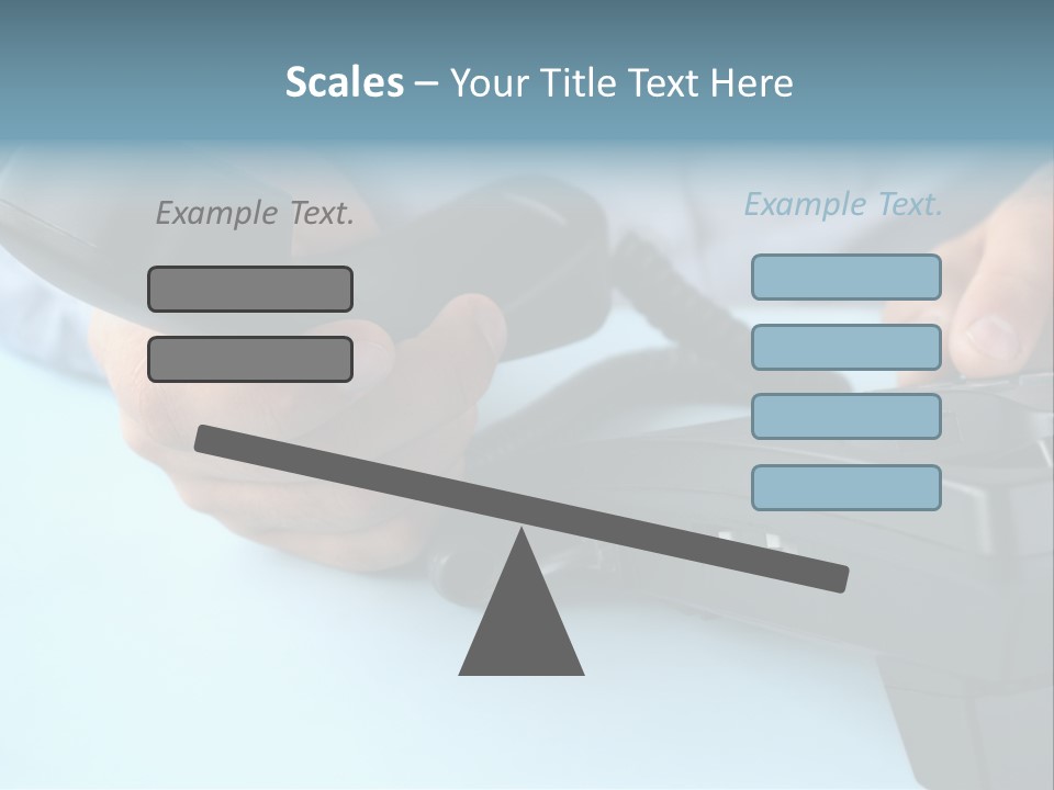 Black Communicate Concept PowerPoint Template