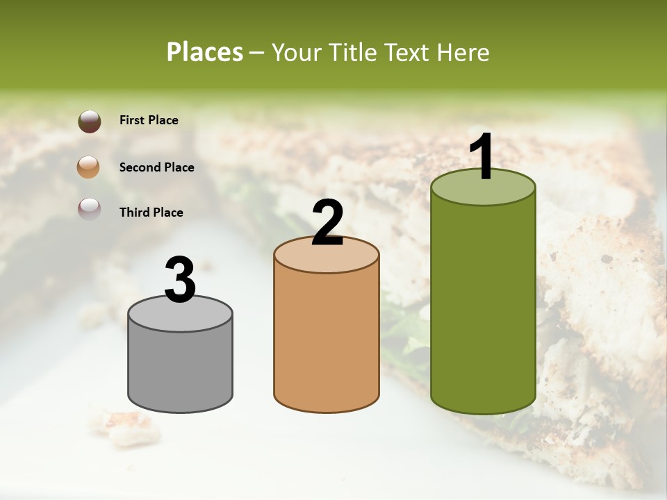 Mixed Chicken Foodstuff PowerPoint Template