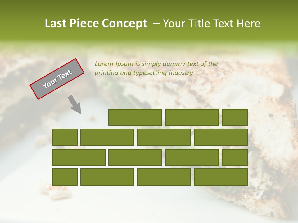 Mixed Chicken Foodstuff PowerPoint Template