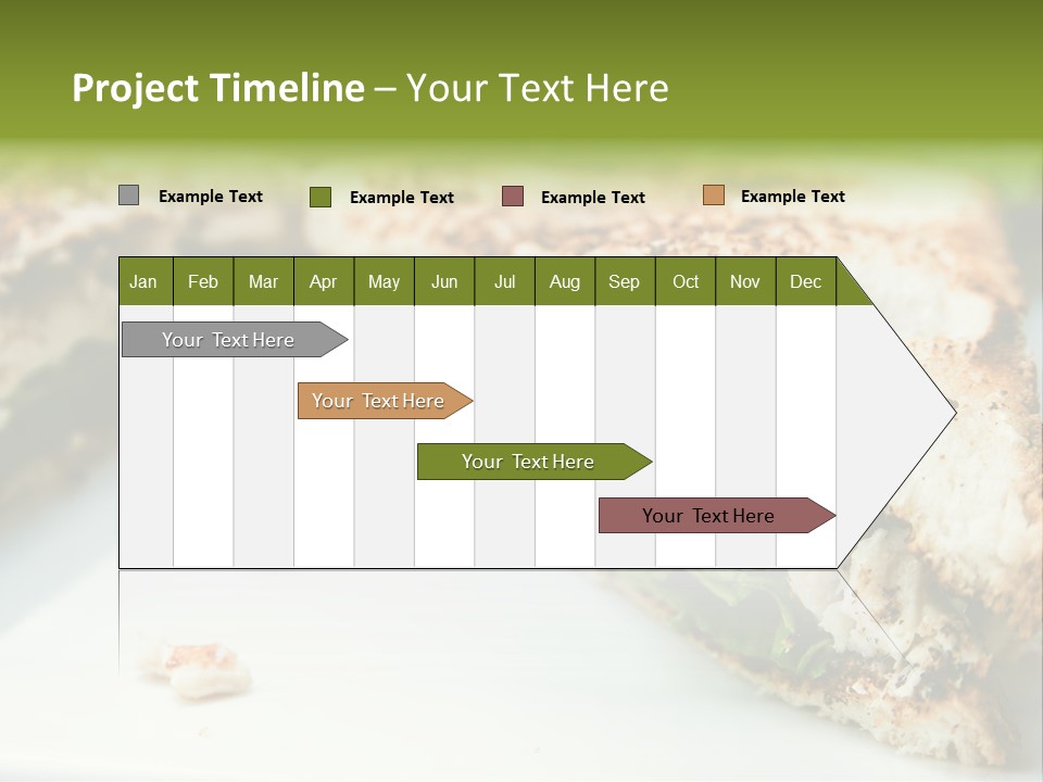 Mixed Chicken Foodstuff PowerPoint Template