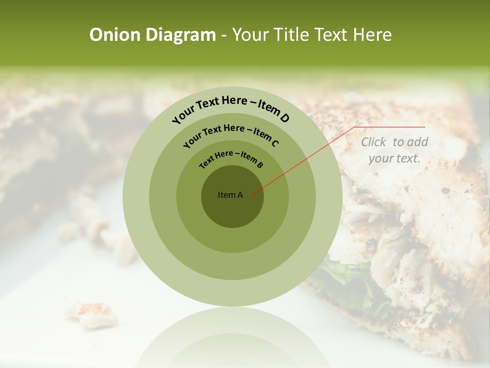 Mixed Chicken Foodstuff PowerPoint Template