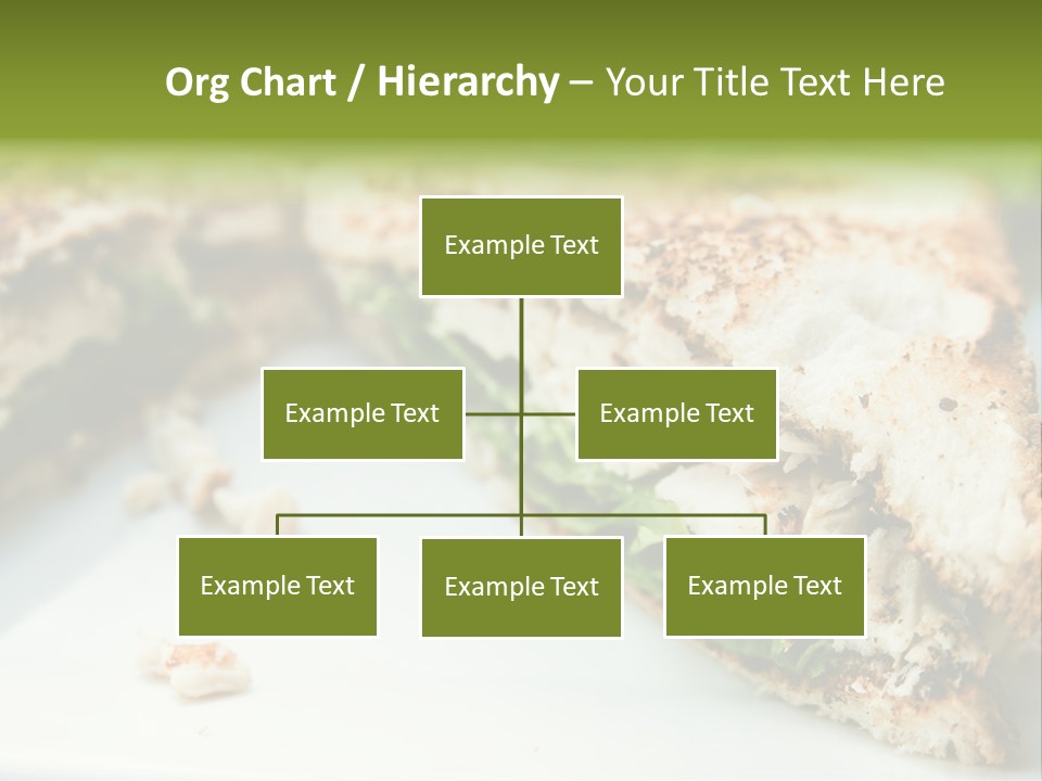 Mixed Chicken Foodstuff PowerPoint Template