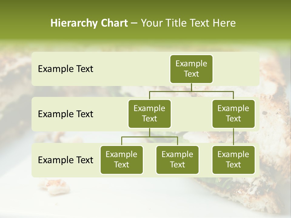 Mixed Chicken Foodstuff PowerPoint Template