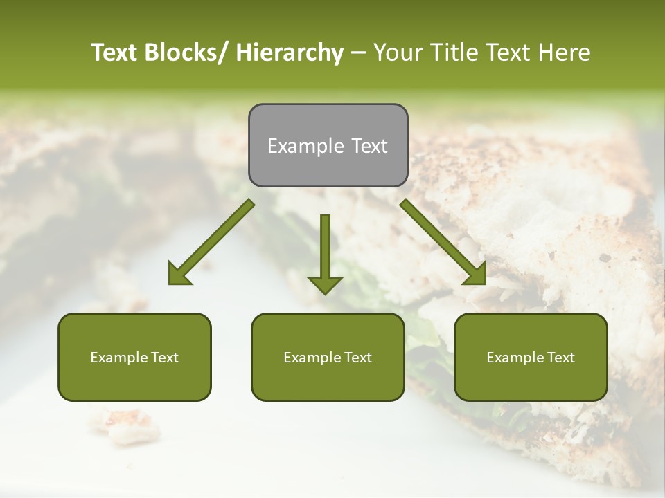 Mixed Chicken Foodstuff PowerPoint Template