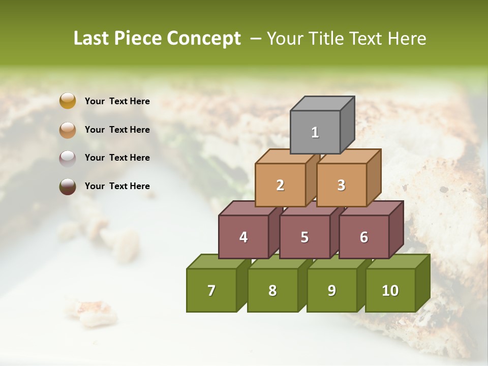 Mixed Chicken Foodstuff PowerPoint Template