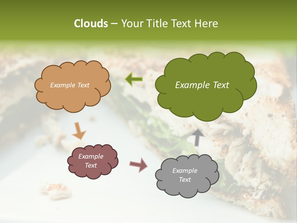 Mixed Chicken Foodstuff PowerPoint Template
