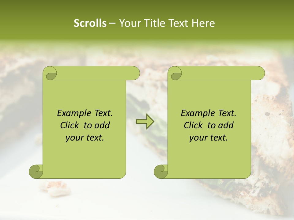 Mixed Chicken Foodstuff PowerPoint Template