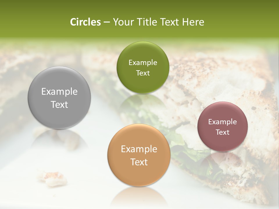 Mixed Chicken Foodstuff PowerPoint Template