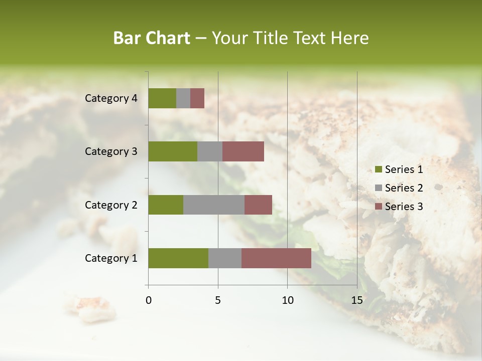 Mixed Chicken Foodstuff PowerPoint Template