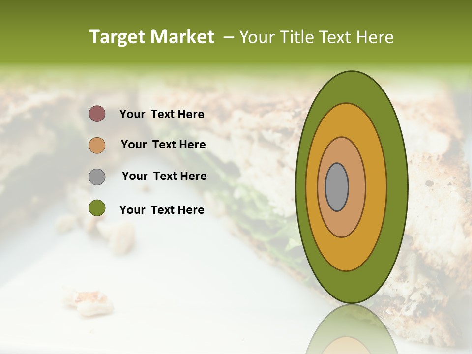 Mixed Chicken Foodstuff PowerPoint Template