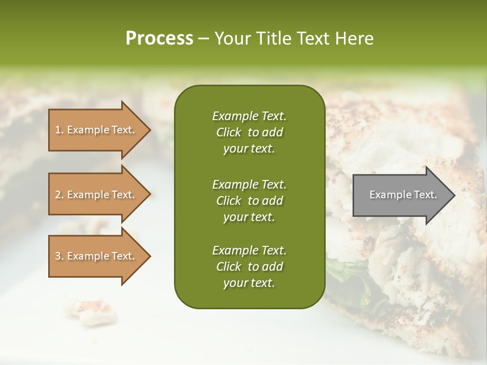 Mixed Chicken Foodstuff PowerPoint Template