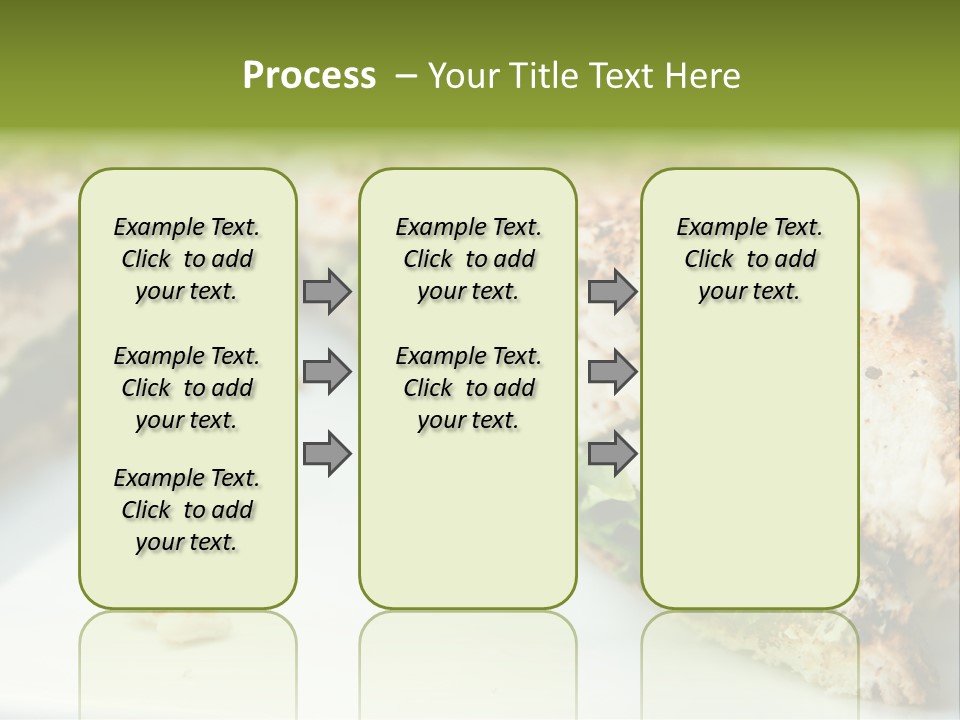Mixed Chicken Foodstuff PowerPoint Template