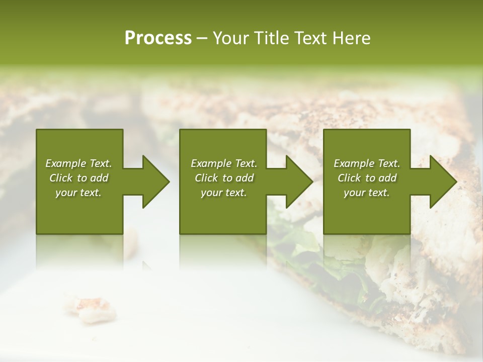 Mixed Chicken Foodstuff PowerPoint Template