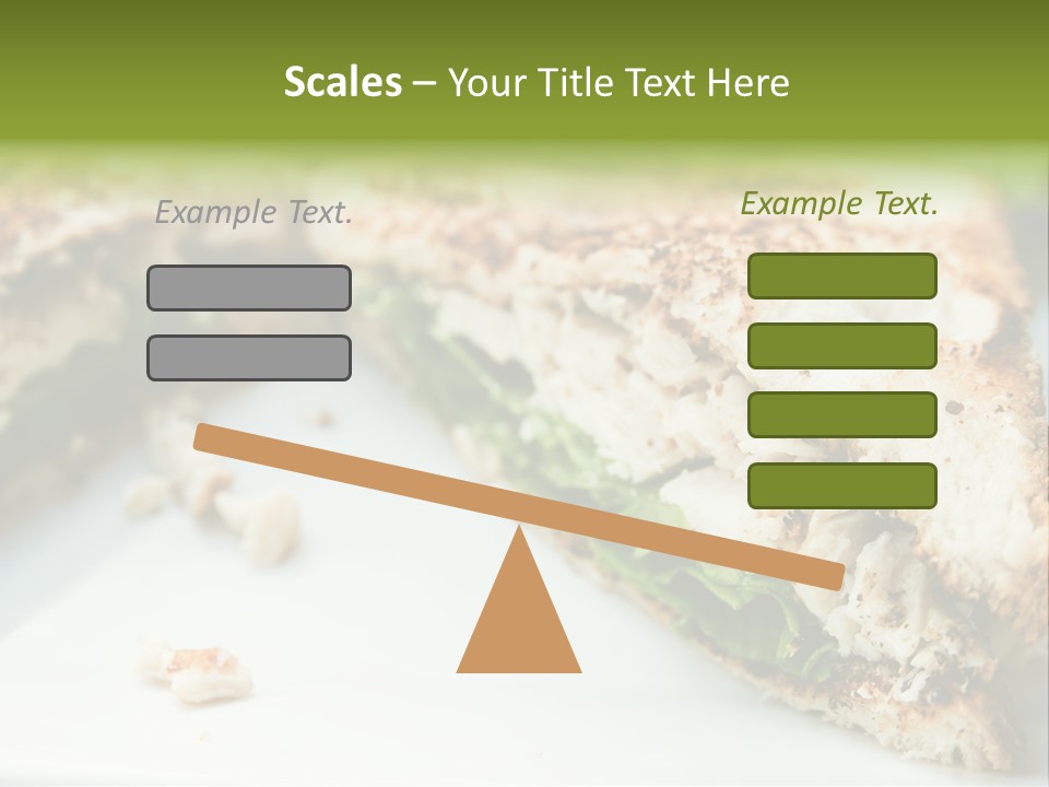 Mixed Chicken Foodstuff PowerPoint Template