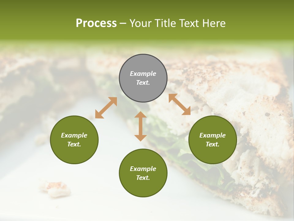 Mixed Chicken Foodstuff PowerPoint Template